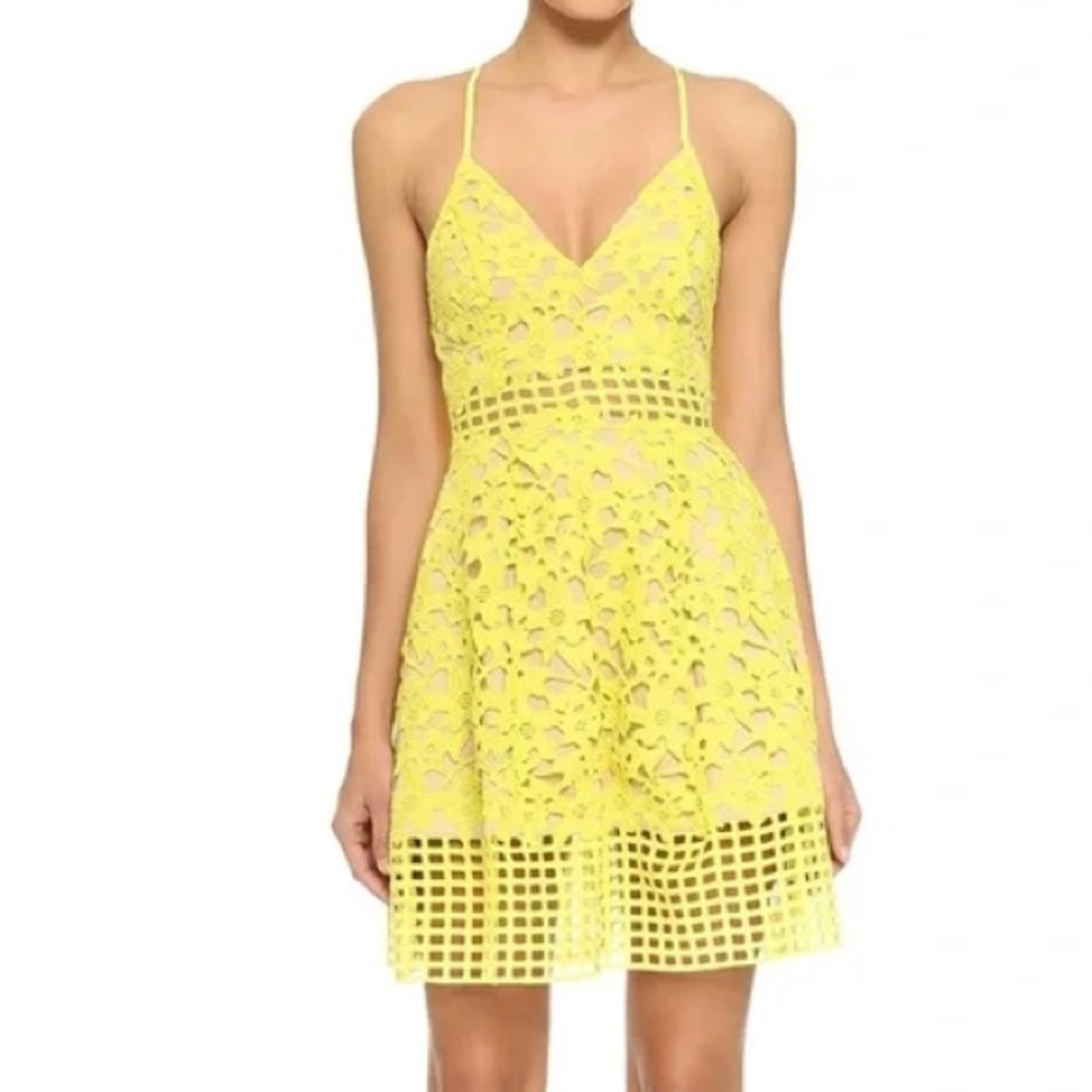 Vibrant Yellow Dress